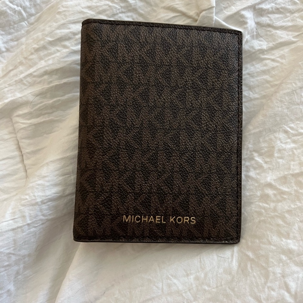 Brown Michael Kors Wallet Book